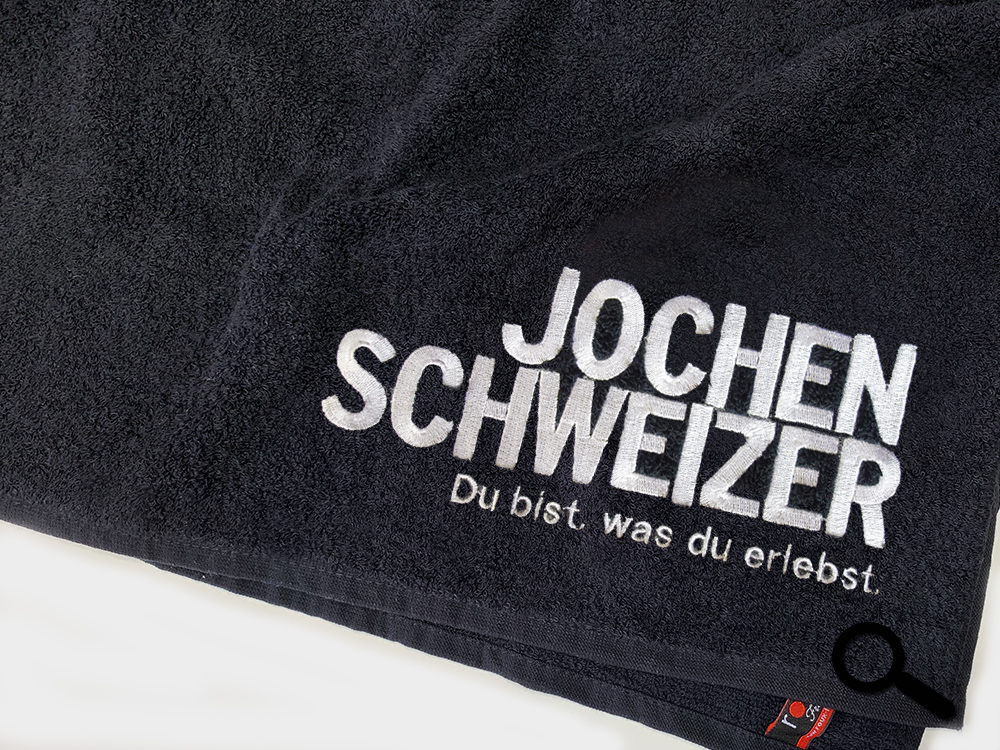 Handtücher Besticken lassen als Werbegeschenk Roux Frottee